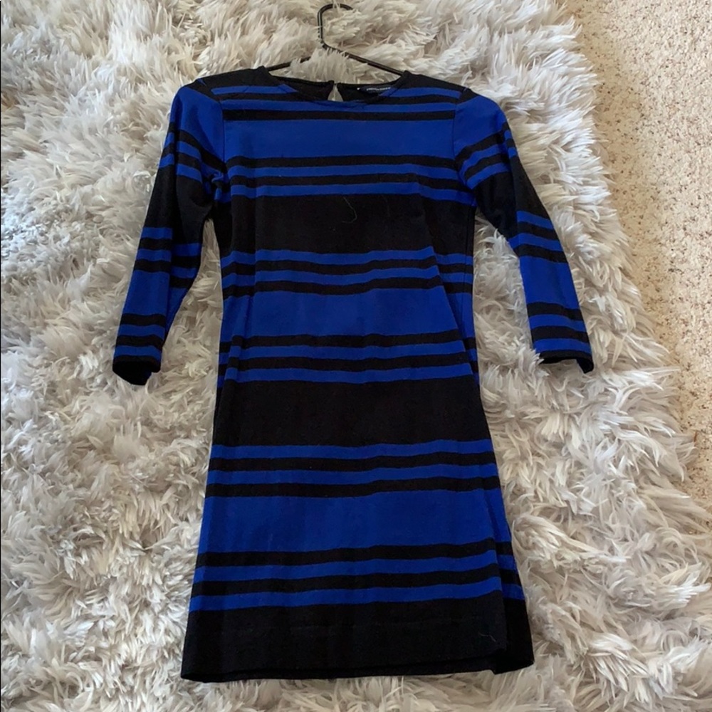 French connection midi slim dress
